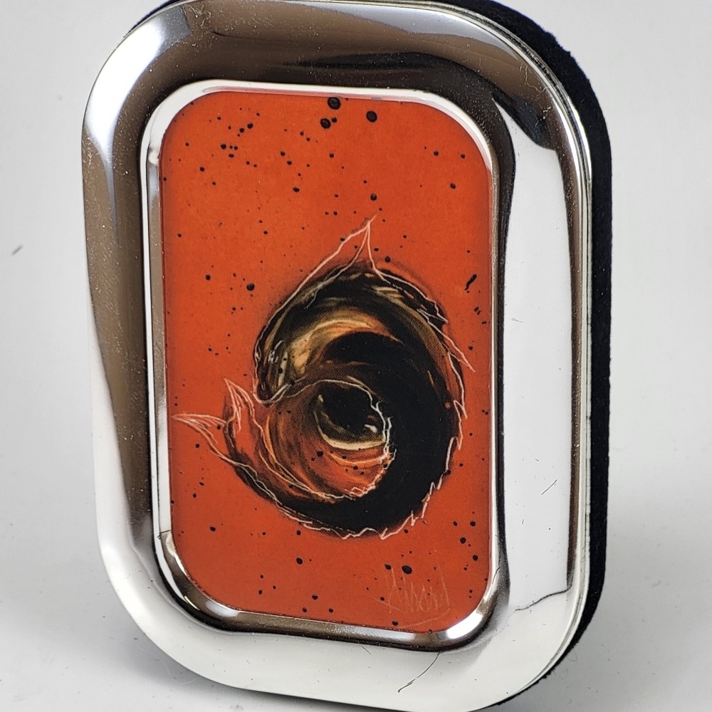 Miniature Glossy "Dolphin" Print with Frame by artist Jason Girard
